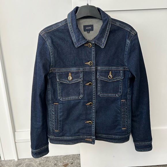 KHAITE Jackets & Blazers - Stunning Khaite Dark wash Denim Jean Jacket - Medium